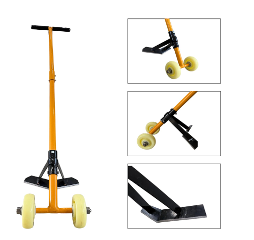 HECTARE Wheel Weeder | Heavy-Duty Agriculture Tools, Hand Weeder for Agriculture | Weed Remover Tool with Handle, Mild Steel Blade, Nylon Wheels, Adju(HECTARE Wheel Weeder | Heavy-Duty Agriculture Tool) 2