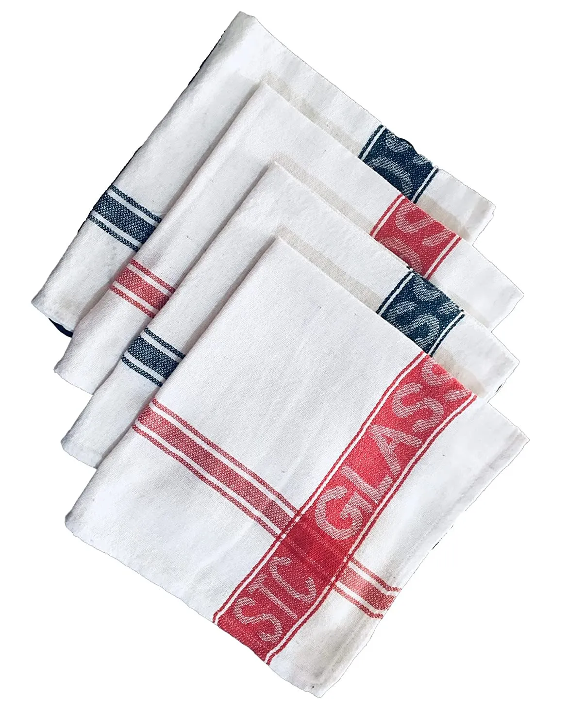 Cotton Glass Duster Big | White Cotton Cleaning Cloth | Wet & Dry Multipurpose Table Duster(50 PIECES) 4