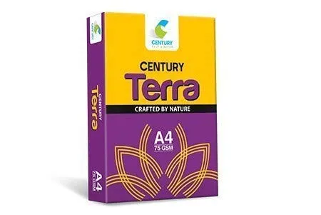 Century Terra A4 Paper – 75 GSM, Eco-Friendly, Perfect for Office & School Use 3