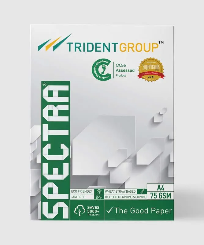 Trident Spectra A4 Copier Paper 75 GSM 500 Sheets Premium Multipurpose Paper 5