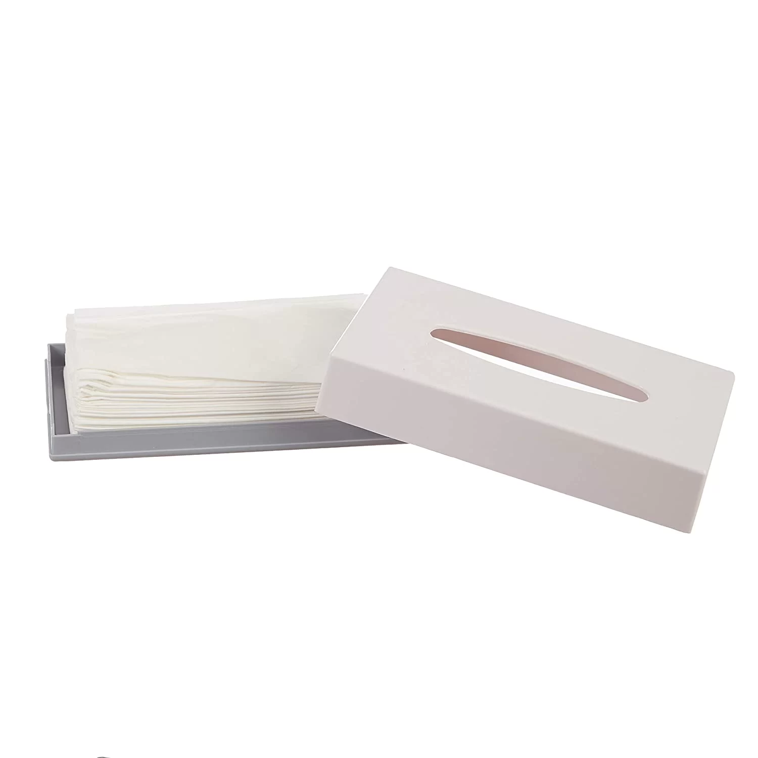Rectangle Tissue Paper Dispenser, 22x13x4.8 cm [10 Piece] 2