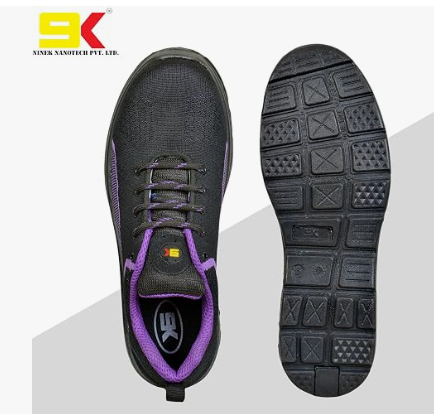 9K Nine-k Supreme SD – Safety Shoe with 200J Impact Protection, Lightweight Polycarbonate Toe, Oil, Acid & Heat Resistant, Cushioned Comfort for Al 3