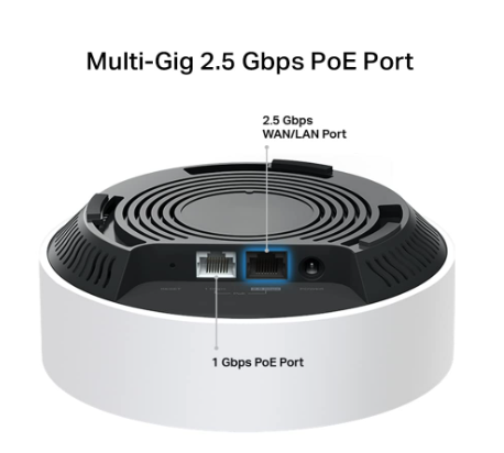 TP-Link Deco X50-PoE AX3000 Whole Home Mesh WiFi 6 System with PoE | 3000 Mbps Wireless Gigabit Smart Dual Band Router | Multi-Gig 2.5 Gbps Wired Netw(Deco X50-PoE) 5