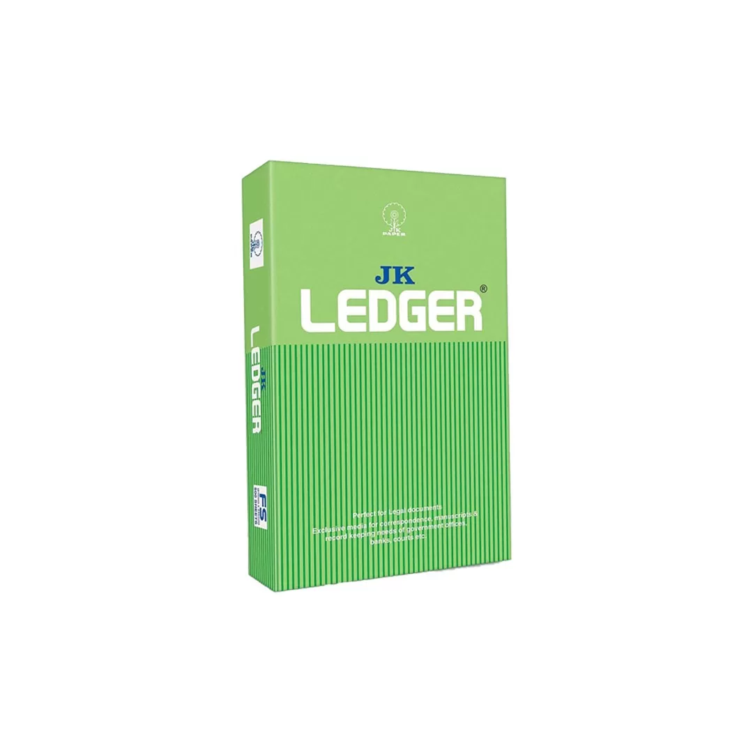 JK Ledger FS 80 GSM Legal Paper 1 Ream 500 Sheets – (Pack of 5) 2