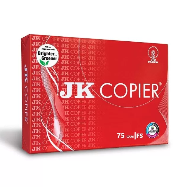 JK Copier FS 75 GSM Copier Paper 1 Ream 500 Sheets – (Pack of 10) 3