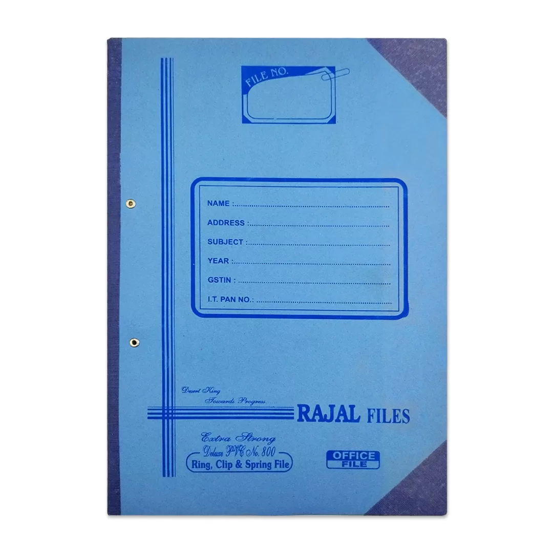 Rajal Cloth Patti Cobra Spring File – Pack of 10 2