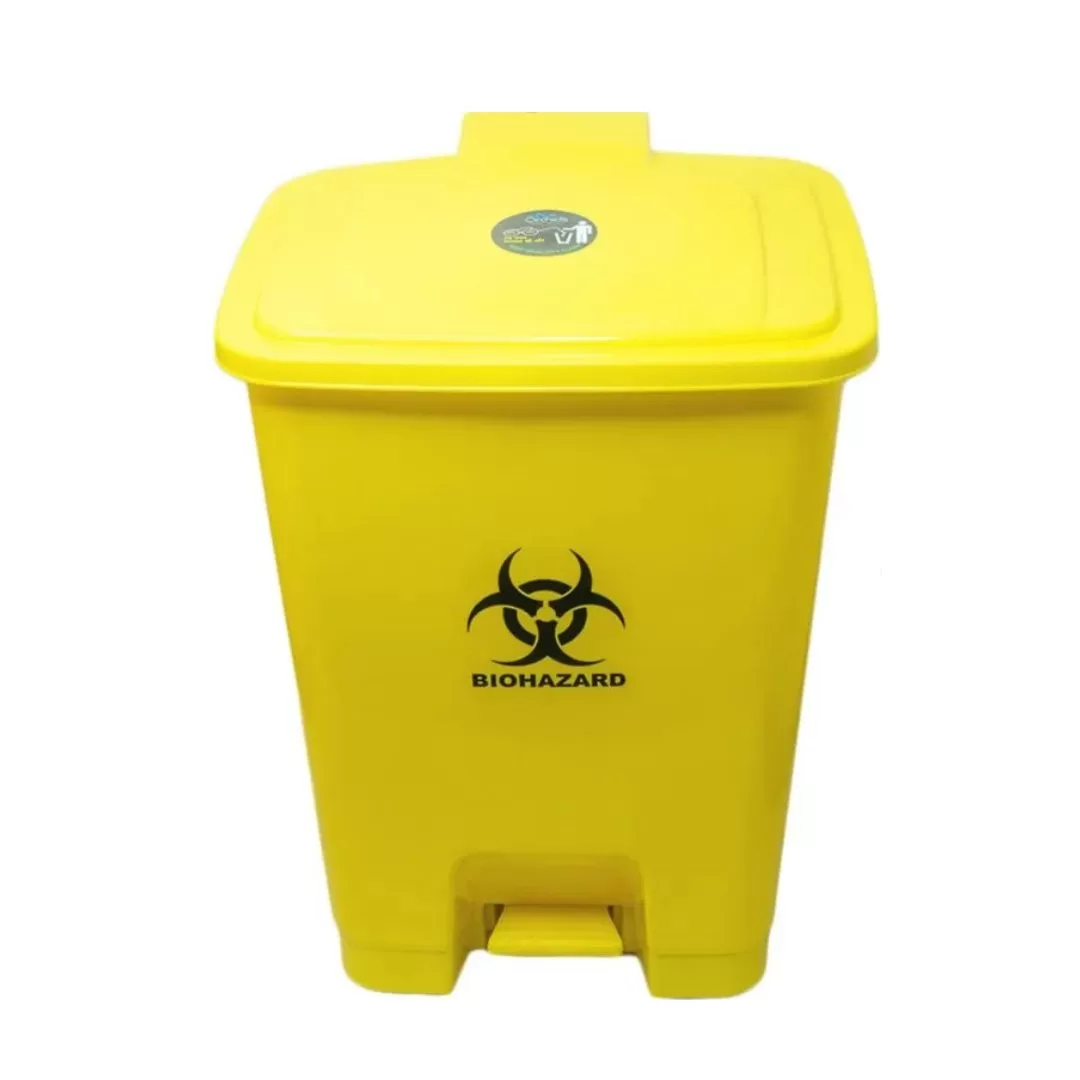 Bio Medical Waste Bin (Multicolor) For Hospital Capacity: 20L – 1 Piece(Bio Waste Bin) 2