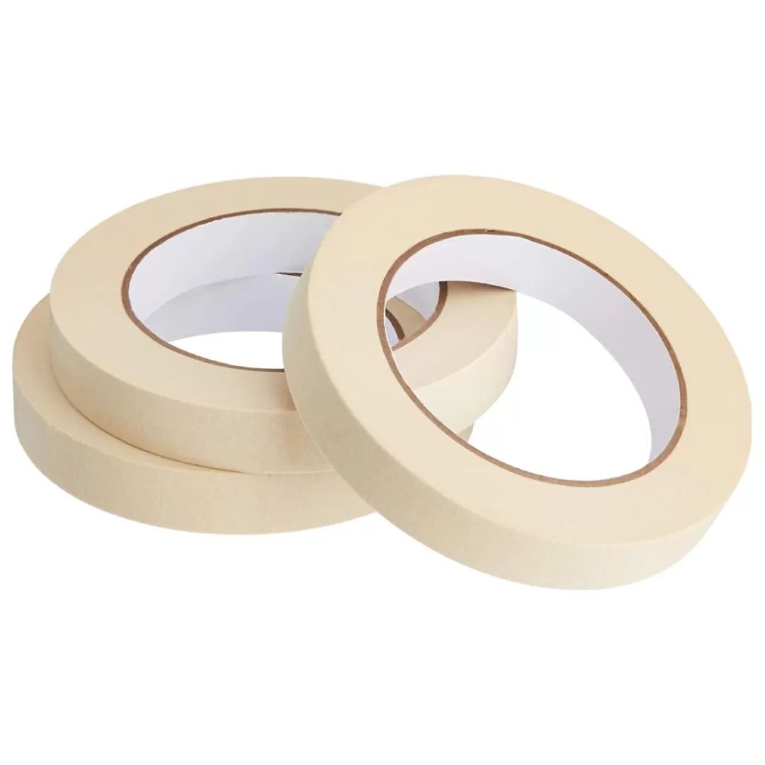 Adhesive Masking Tape 24mm, 1 Inch X 20 Meter – 20 Piece 2