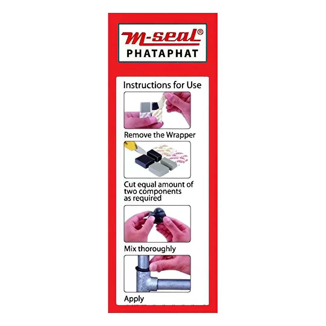 Pidilite M-Seal Regular Epoxy Compound (90g) – 10 Piece 2