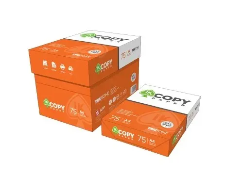 IK Copy Paper – A4 Size, 75 GSM, Pack of 10 Reams (500 Sheet each) – 1 Box 4