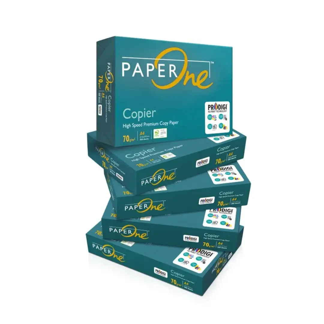 Paper One Copier Paper A4 – 70 GSM | 500 Sheets per Ream | Pack of 10 Reams | Premium Quality | Jam-Free Printing(pack of 10) 4