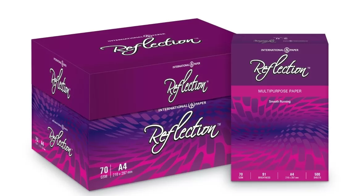 Reflection A4 Copier Paper | 70 GSM | 10 Ream – 5000 Sheets | Bright White & Smooth Finish | Office & Home Use(pack of 10) 4