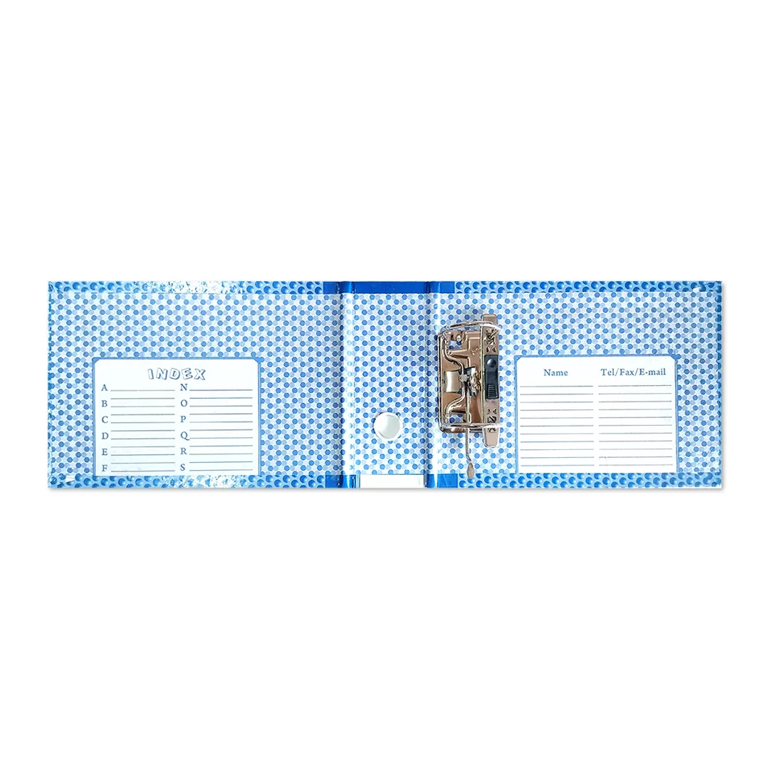 Laminated Voucher Box File (Blue) – Pack of 5 3