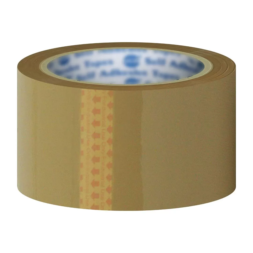 Adhesive BOPP Brown Tape 2″ X 65 Meters – Pack of 5 2