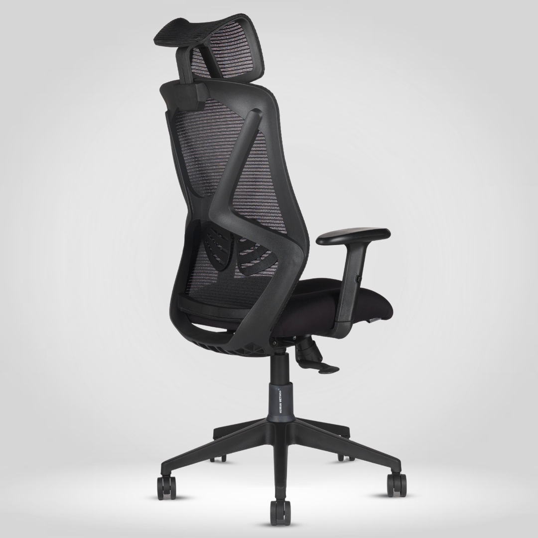 HUMAN METHOD SIENA ELITE Series Premium Office Chair Ergonomic High Back Black, HMSN01-EL01 2