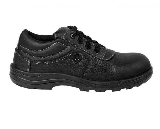 JK Steel JKPB056BLK Steel Toe Black Work Safety Shoes, Size: 7 2