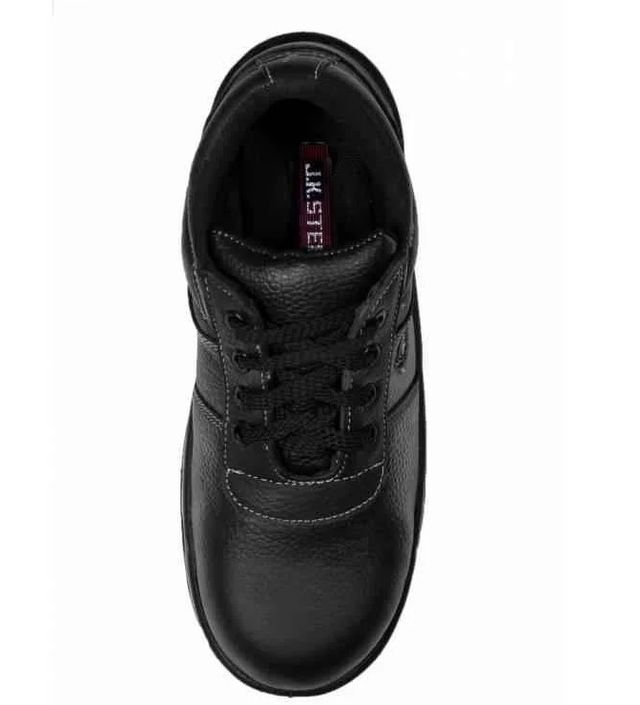 JK Steel JKPB056BLK Steel Toe Black Work Safety Shoes, Size: 8 3