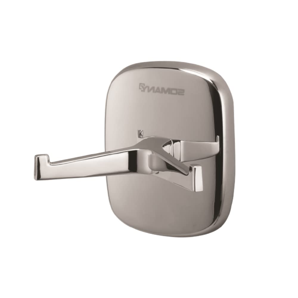 Somany Pinnacle Plus Double Robe Hook for Bathroom(272130740021) 2