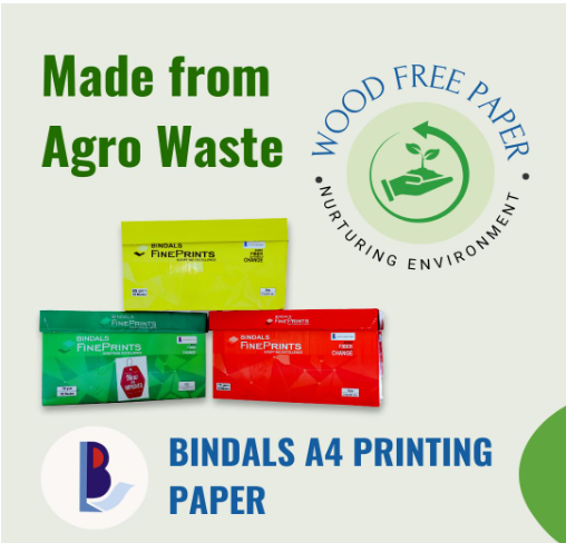 Bindal White Copier Paper | A4 Size | 70 GSM | 10 Reams & 500 Sheets per ream | Bright Plain Printing Paper | Fine Quality & Eco-friendly(Bindal White Copier Paper | A4 Size) 5