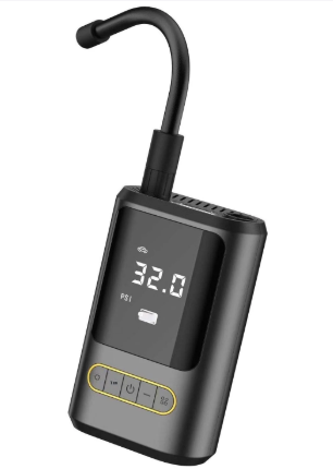 LRSA Tyre Air Pump Cum Phone Powerbank for Car & Bike | 150 Psi | 6000 Mah | Digital Display | 5 Air Fill Modes |Portable Electric Tyre Air Inflator P(LRSA AIr Pump) 2