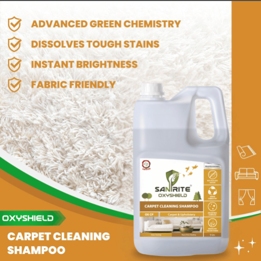 Sanirite Carpet Cleaning Shampoo OX CP -5L 3