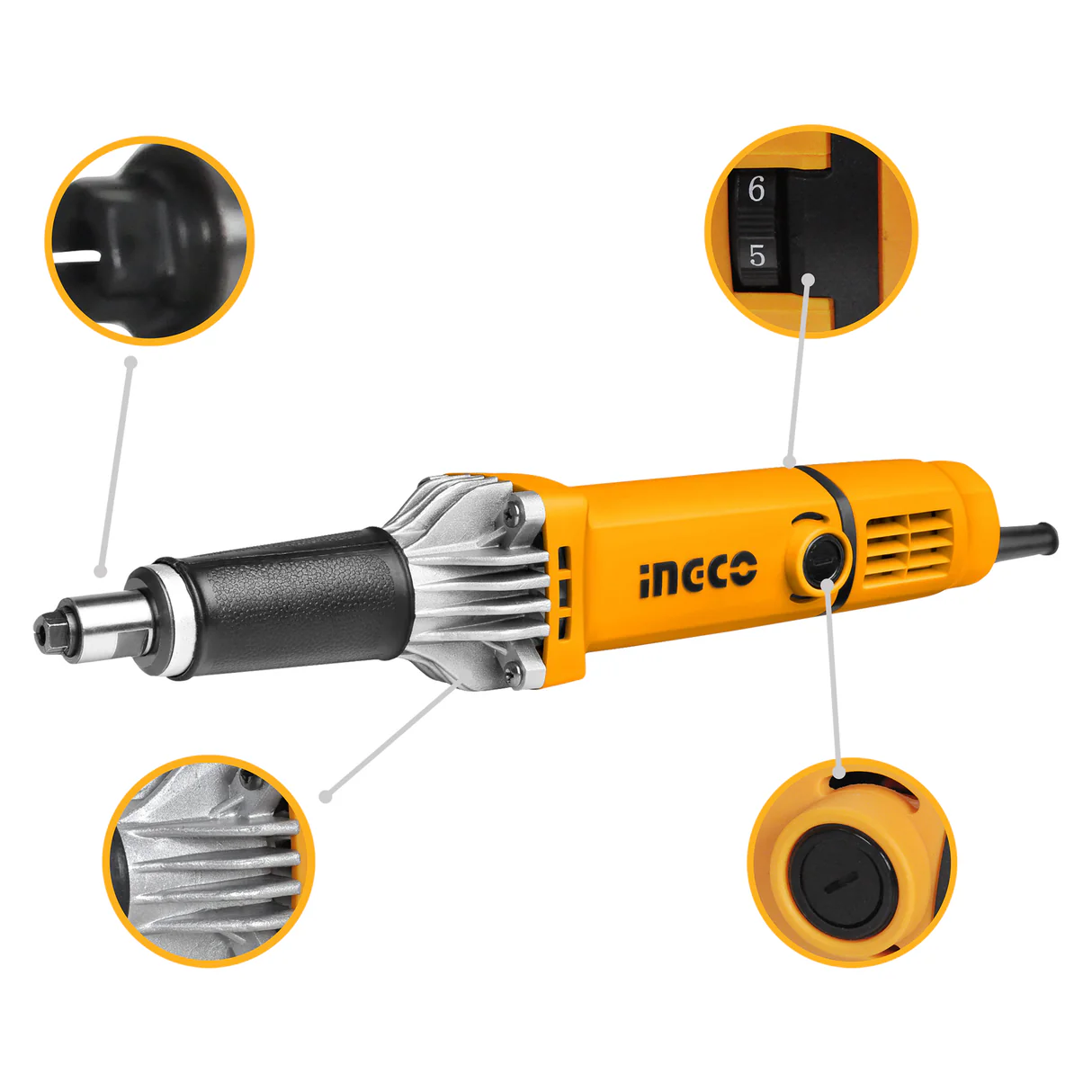 Ingco 550W Die Grinder for Grinding & Polishing(PDG5501) 2