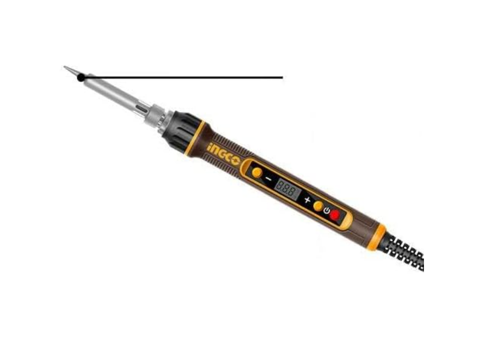 INGCO 120W Electric Soldering Iron with Digital Display & Ceramic Heating Element(SI01610) 2
