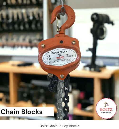 Boltz HSZ-C 3 Ton 6m Galvanized Chain Pulley Block with 6 Months Warranty 3