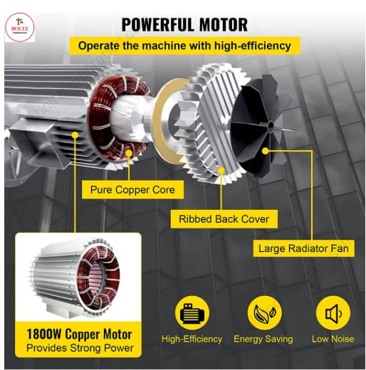 Boltz PA 600 Copper Winding Mini Electric Rope Hoist 3