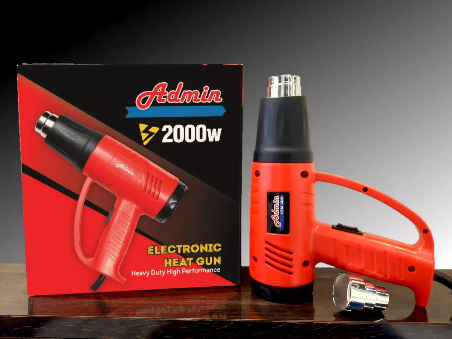 Admin - Admin Heat Gun 2000W | Made In India - Red 2