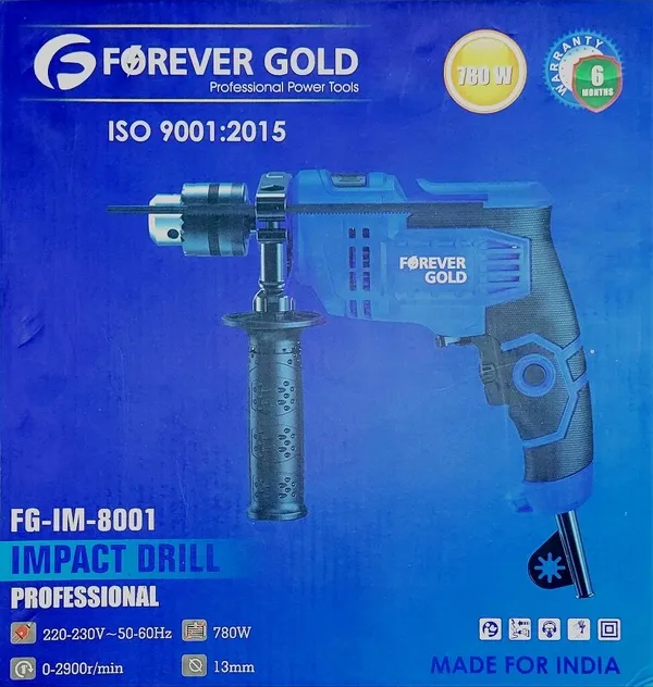 Forever Gold Impact Drill Machine 13mm [Fg-IM-8001] 2