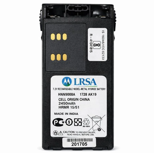 Walkie Talkie GP328 battery Li-Ion 2450mAh Rechargeable Battery-LRSA 2