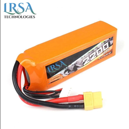 LRSA DRONE BATTERY 11.1V 2200MAH 80C 3S RC Lipo Battery with Deans and XT60 Connector Soft Case Battery for RC Tarpaulin DJI Quadcopter RC Airplane RC Helicopter RC Car Truck Boat Drone Battery 4