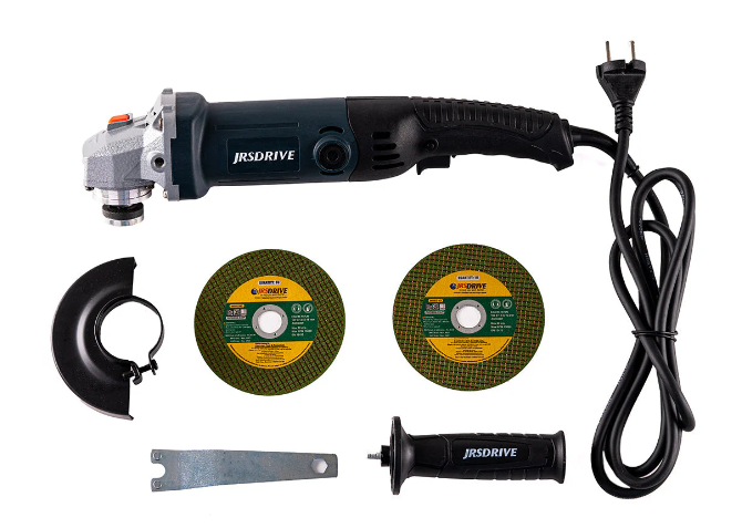 JRSDRIVE EDG-100T 850W Grinder | 100mm (4") Disc | Aluminum Gear Housing & Burst-Proof Guard 5