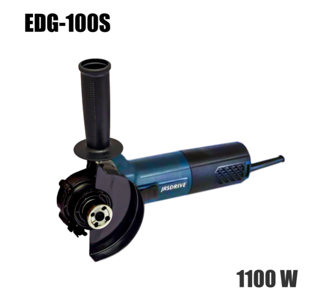 JRSDRIVE 100mm Angle Grinder Machine EDG-100S | 1100W Heavy Duty Motor | 11000 RPM | Cutting & Grinding Tool 4