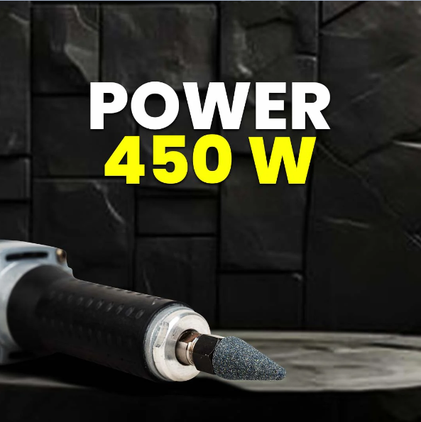 JRSDRIVE 450W Industrial Die Grinder | 25mm Housing Outer Dia | 25000 RPM No-Load Speed | 1.9kg 4