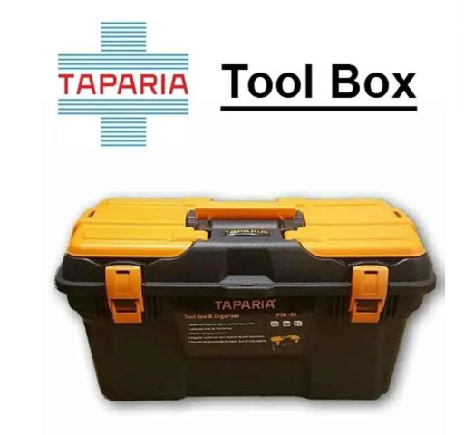Taparia 250x260x495mm Plastic Tool Box with Organizer PTB 19 2