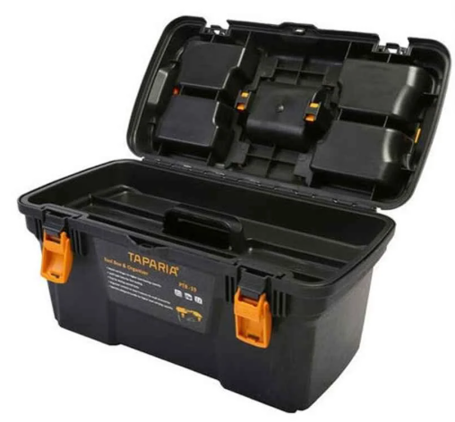 Taparia 250x260x495mm Plastic Tool Box with Organizer PTB 19 3