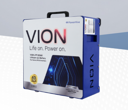 25.6V | 100Ah | 2560Wh lithium-ion battery designed for higher load systems and advanced residential applications. 3
