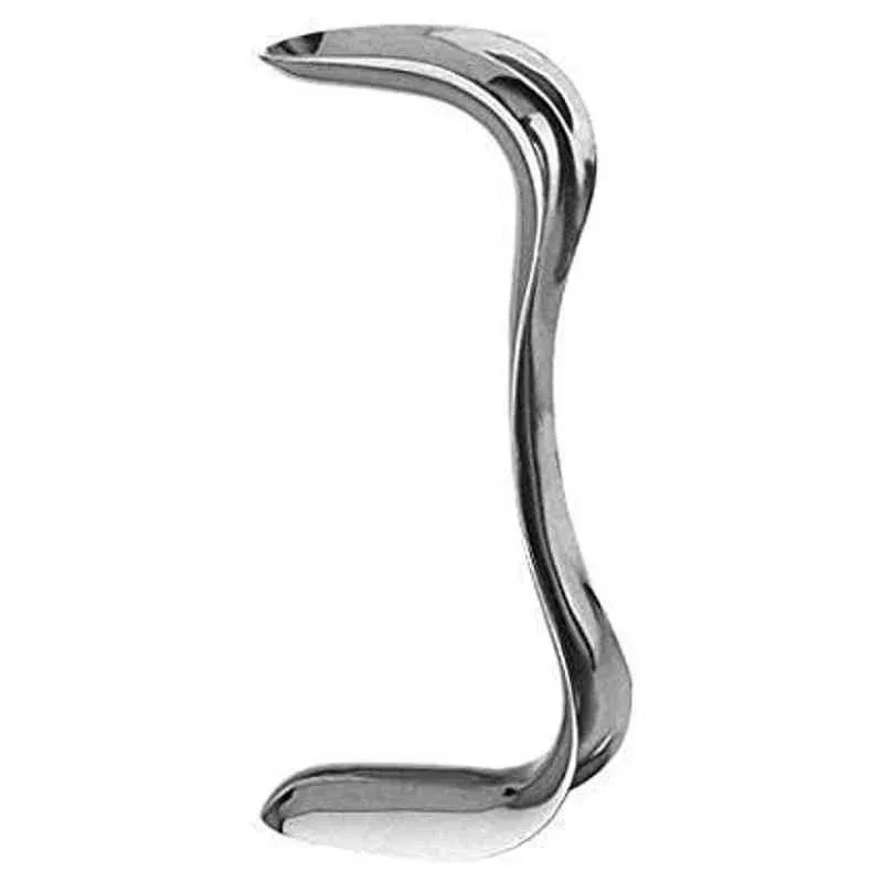 Forgesy 3 Pcs Stainless Steel Thick Gauge Vaginal Speculum Duck Bill Sims Set, GSS032 3