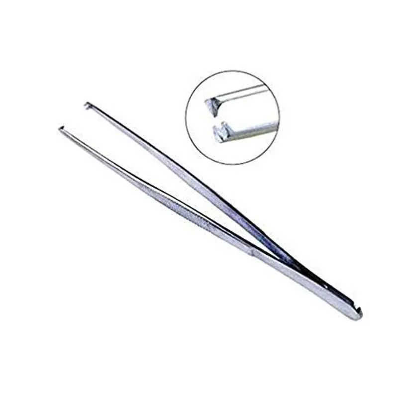 Forgesy 2 Pcs 5 inch Stainless Steel Toothed Forceps & Needle Holder Surgical Instrument Set , FORGESY175 3