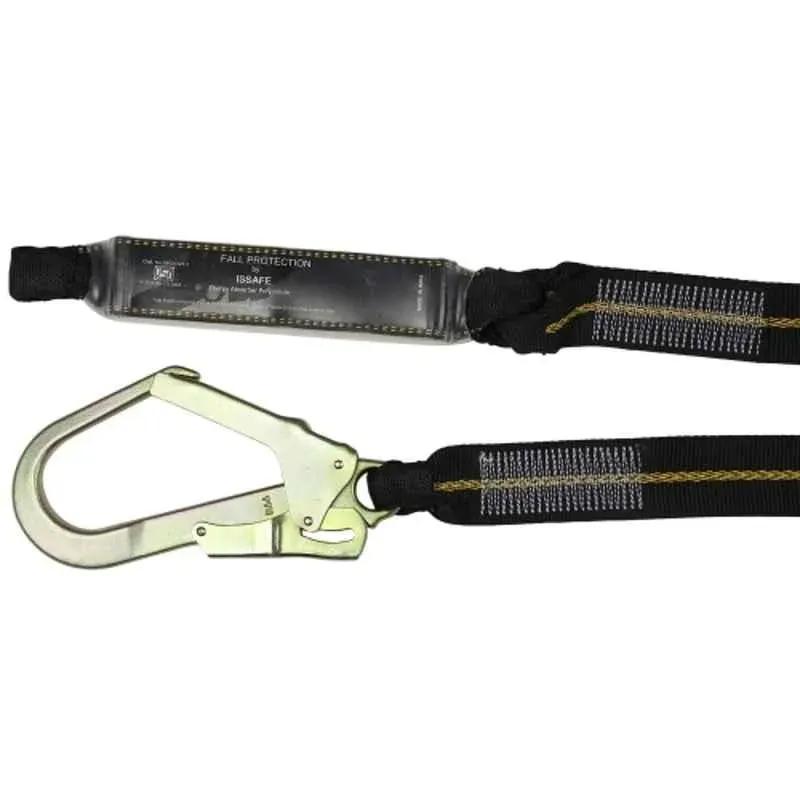 ISSAFE 2m 44mm Polyester Energy Absorbing Webbing Lanyard with Loop Attachment ISF-44 2