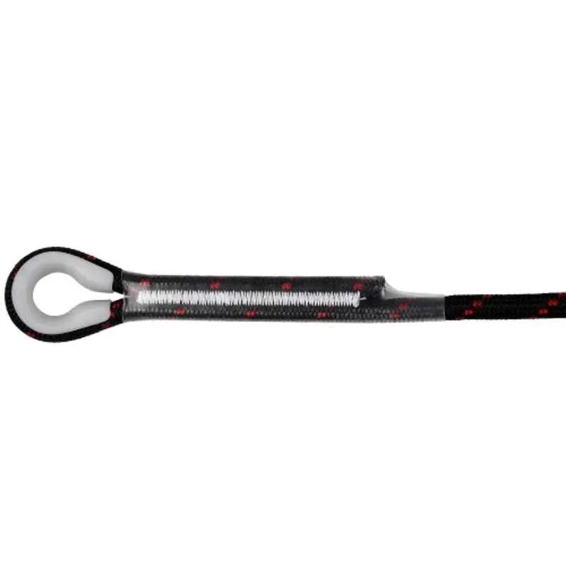 ISSAFE 2m 12mm Polyester Adjustable Kernmantle Rope Restraint Lanyard with Both Side Loops ISF-71 2