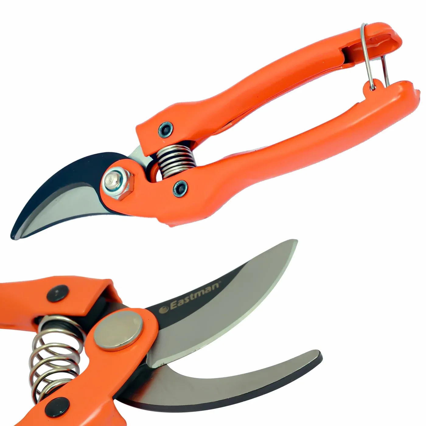 Eastman E-3025 190mm Stainless Steel Pruning Shears with Safety Lock(pack of 12) 4