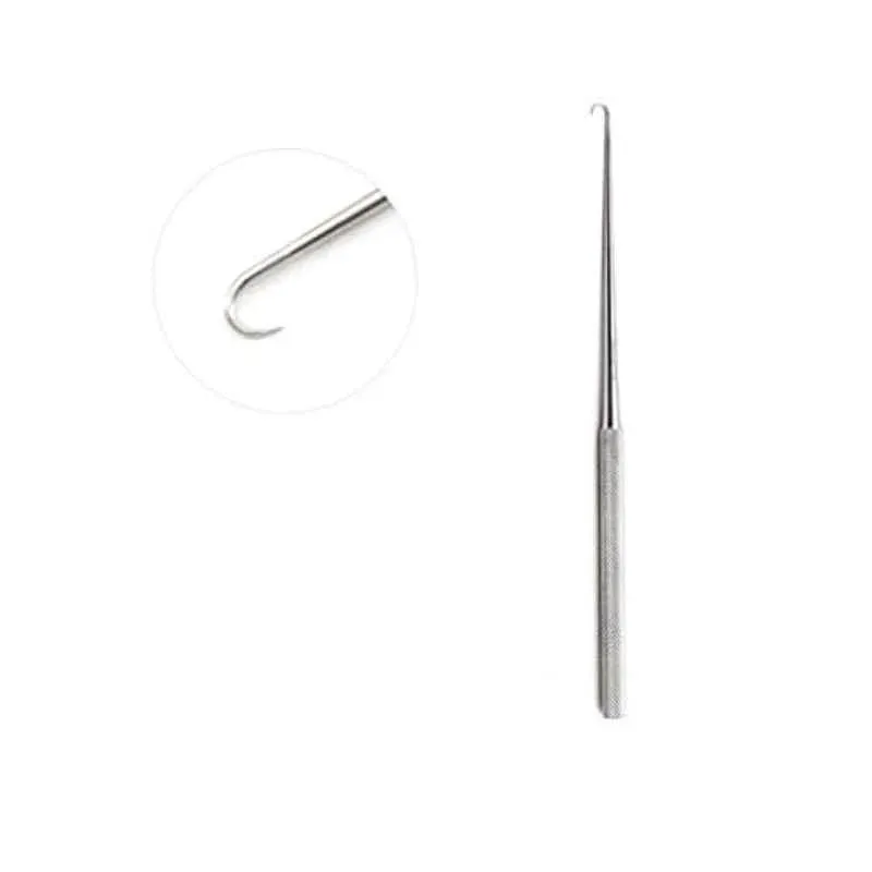 Forgesy 6 Pcs 7 inch Stainless Steel Single Prong Skin Hook Retractor, GSS033(pack of 6) 2