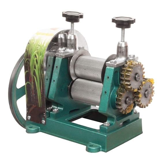 Neptune Simplify Farming Strong & Durable Stainless Steel Manual Sugar Cane Juice Machine | Hand Sugar Cane Juicer, Sugarcane Squeezer For Commercial Use 2