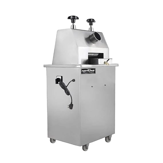 Neptune Simplify Farming Electric Sugar Cane Juice Machine Strong and Durable Stainless Steel with Mirror Finished | Fresh Sugar Cane Juicer, Heavy Duty 1500 W Electric Motor Useful For Commercial Use 2