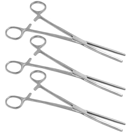 Forgesy 6 inch Stainless Steel Mayo Hegar Needle Holder, FORGESY227 (Pack of 10) 3
