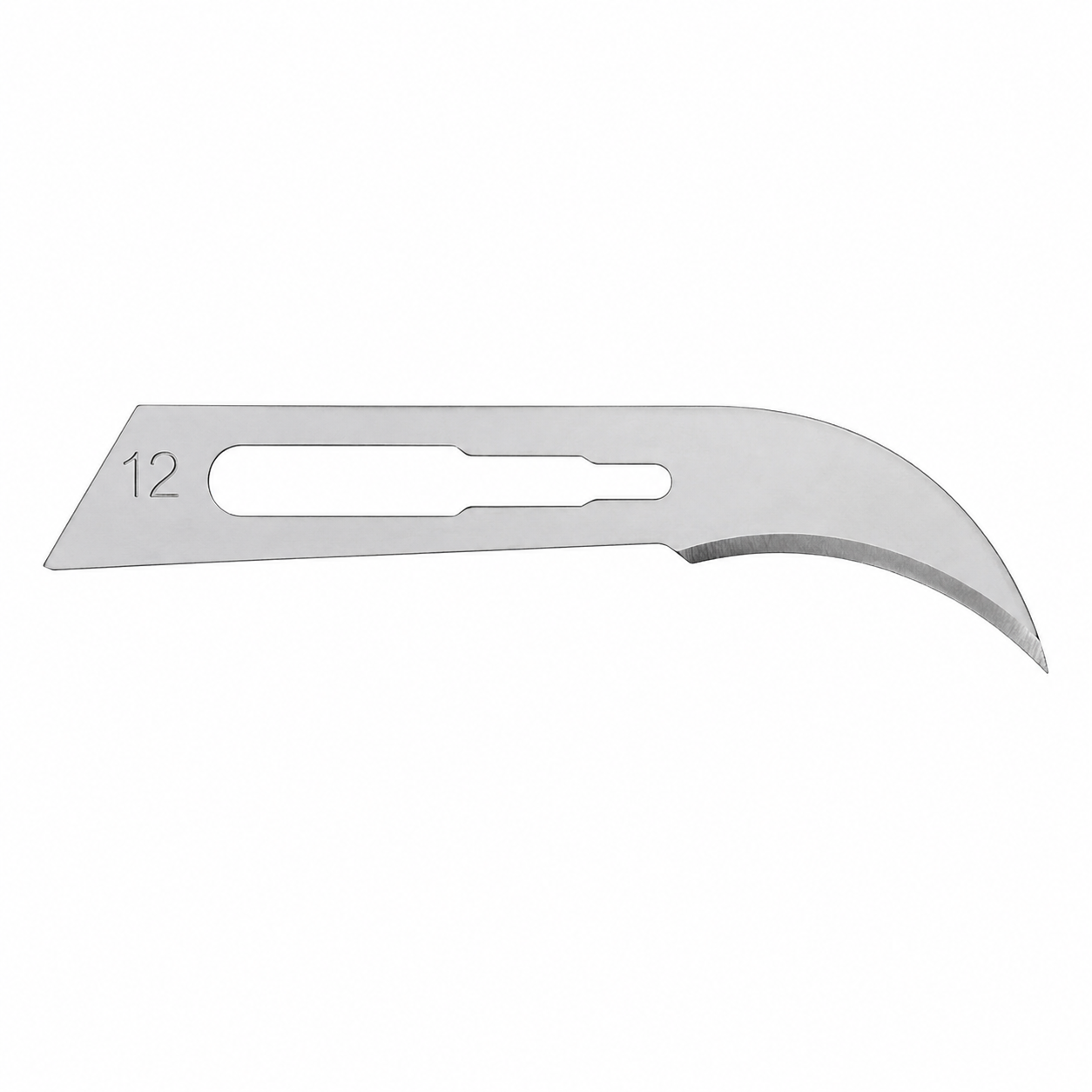 Forgesy High Carbon Steel Surgical Scalpel Blade, Size: No.12 (Pack of 25), SUNX37 3