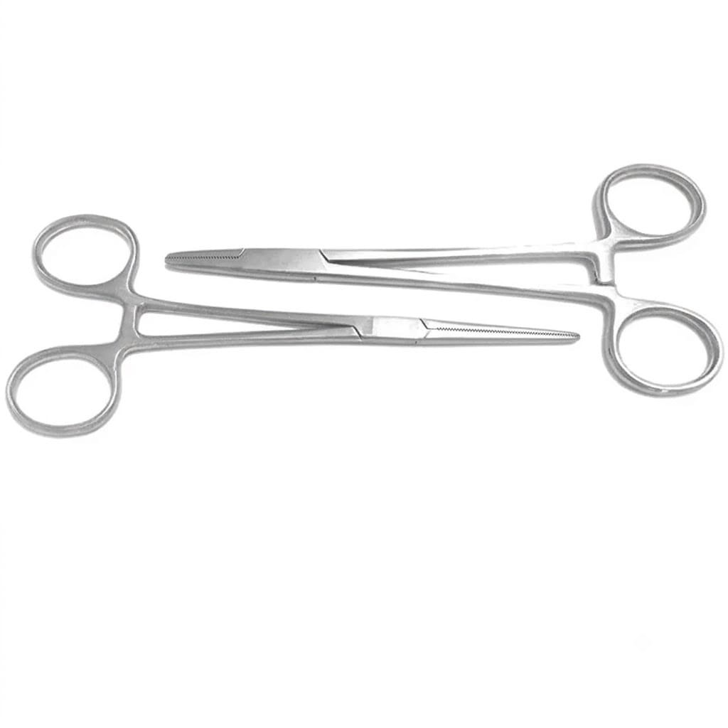 Forgesy 3 Pcs Silver Needle Holder Surgical Instrument Set, SUNX17 3